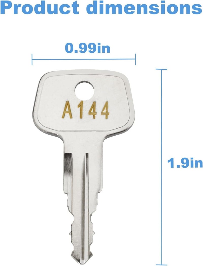 VIDABTE A144 SKS roof Rack Key for Yakima SKS Ski,Crossbars,Carrier Racks,Roof and Cargo Box.(Code A144) - Image 2